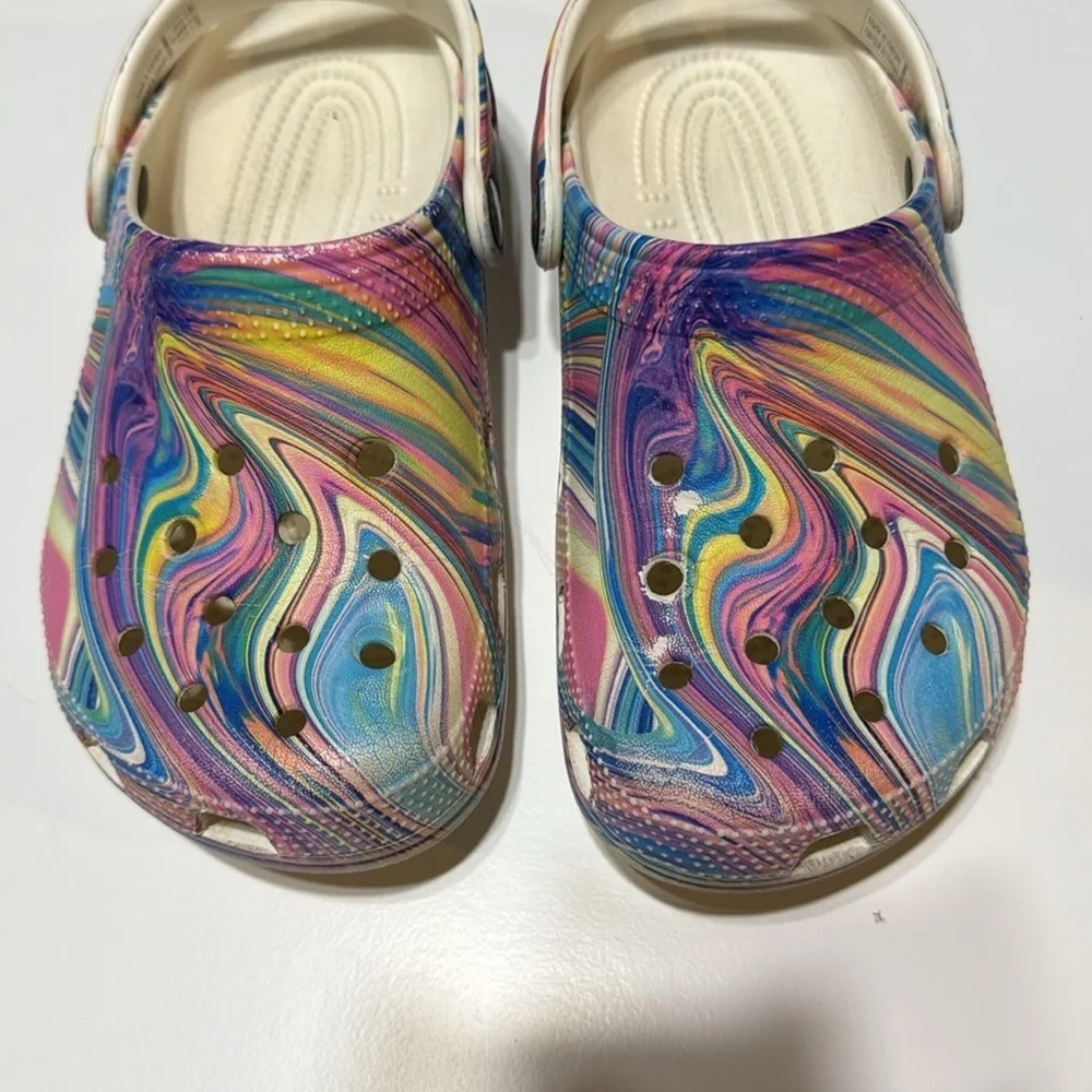 Crocs Classic Out Of This World li Clog, Unisex Sandals Sz J2